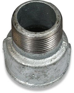 Socket nipple 1 1/4"A x 1 1/2" I